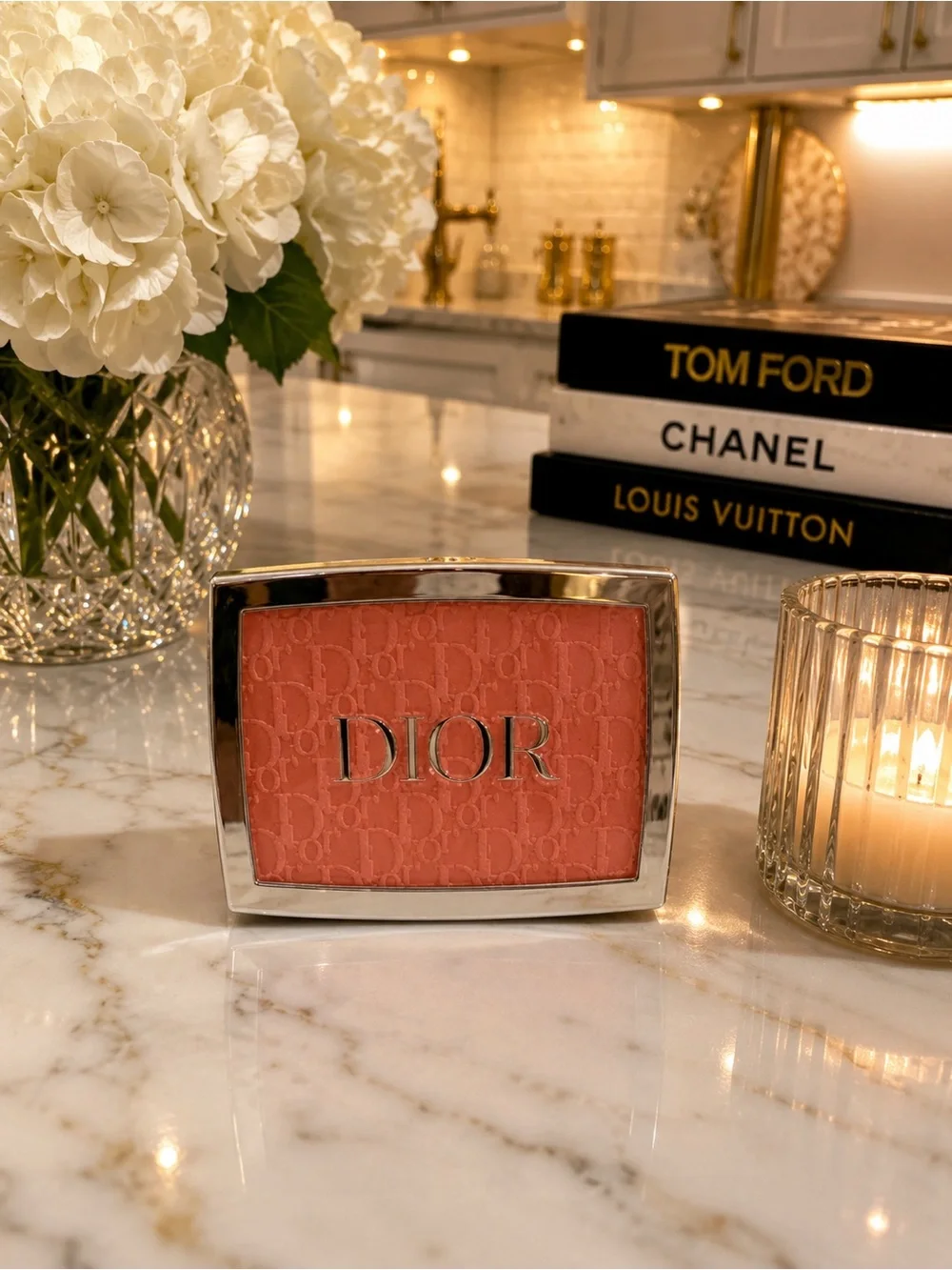 Dior Rosy Glow Color-Reviving Powder Blush 015 Cherry | 0.15 oz | Authentic